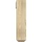 Ekena Millwork Westlake Craftsman Rough Sawn Bracket w/ Offset Brace, Douglas Fir, 6"W x 26"D x 26"H BKT0604X26X26WTL04RDF - alternate 3